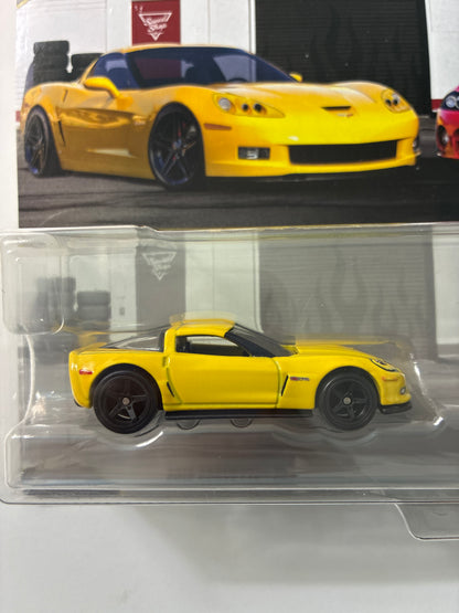 Hot Wheels 1/64 Car Culture Premium 2 Pack 2012 Corvette Z06 & 2003 Dodge Viper SRT-10 - JHW54
