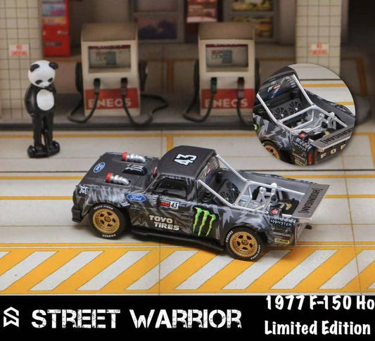 Street Warrior 1/64 Ford Hoonitruck 1977 F-150 Black