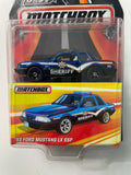 Matchbox 1/64 Best of Matchbox ‘93 Ford Mustang LX SSP Blue - Damaged Card