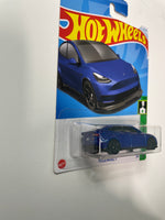 Hot Wheels 1/64 Tesla Model Y Blue