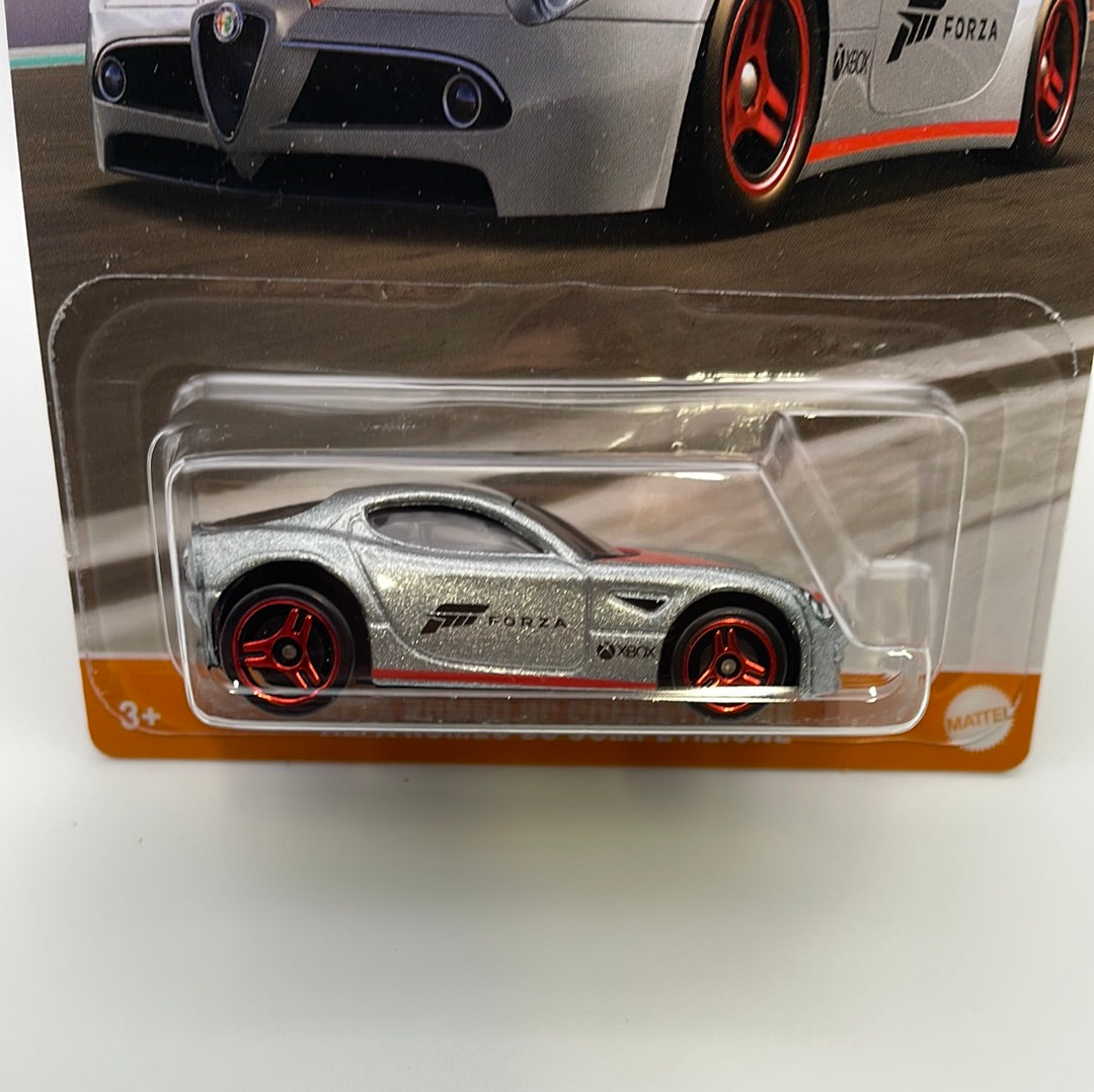 Hot Wheels 1/64 Forza Alfa Romeo 8C Competizione Silver