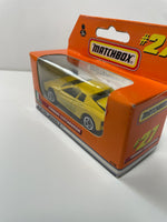 Matchbox 1/64 German Box Ferrari Testarossa Yellow - Damaged Box