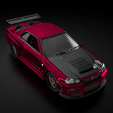 Hot Wheels 1/64 RLC 2024 Selections Car Nissan Skyline GT-R (BNR34) Red - Damaged Box