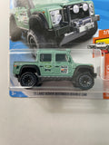 Hot Wheels 1/64 ‘15 Land Rover Defender Double Cab Green