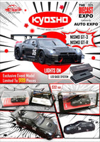Kyosho 1/64 Nissan GT-R Nismo GT-3 Matte Black - The Diecast Expo 2025 Singapore Exclusive