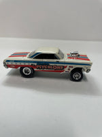 *Loose* Hot Wheels 1/64 Car Culture ‘65 Mercury Comet Cyclone White