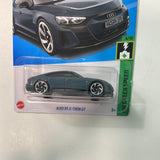 Hot Wheels Audi RS E-Tron GT Blue Grey - Damaged Card