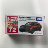 Tomica 1/66 n72 Toyota Crown Red & Black