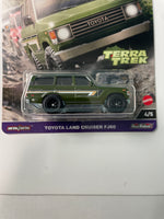 Hot Wheels 1/64 Car Culture Terra Trek Toyota Land Cruiser FJ60 Green