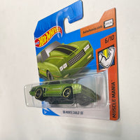 Hot Wheels 1/64 ‘86 Chevrolet Monte Carlo SS Green Short Card