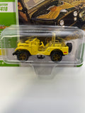 Johnny Lightning 1/64 Classic Gold Collection Jeep CJ-5 Sunshine Yellow