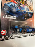 Hot Wheels 1/64 Boulevard Mix F Corvette Z06 Drag Racer Laughlin Blue