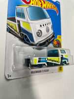 Hot Wheels 1/64 Volkswagen T2 Pickup White - Damaged Card