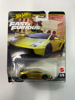 Hot Wheels 1/64 Fast & Furious Mix M Lamborghini Gallardo LP 570-4 Superleggera Gold - Damaged Box