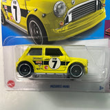 Hot Wheels 1/64 Treasure Hunt Morris Mini Yellow