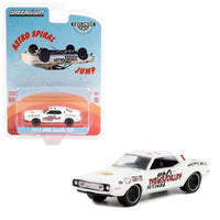 Greenlight 1/64 Hobby Exclusive Astro Spiral Jump 1972 AMC Javelin SST White