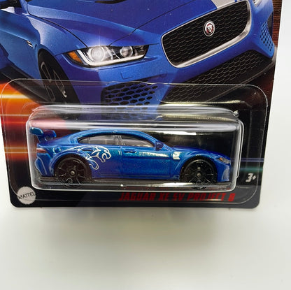 Hot Wheels 1/64 Fast And Furious Series 2 Jaguar XE SV Project 8 Blue