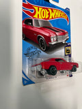 Hot Wheels 1/64 ‘70 Chevrolet Chevelle SS Fast n Furious Red - Damaged Card