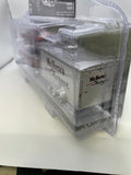 Greenlight 1/64 Racing Hitch & Tow 1966 Dodge D-100 & 1969 Dodge Charger "Super Charger" w/ Enclosed Car Hauler Red & White