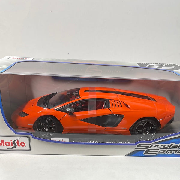 1/18 Maisto Lamborghini Countach LPI 800-4 Orange