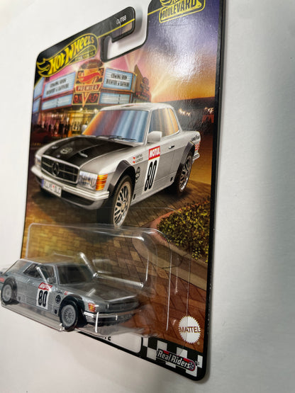 Hot Wheels 1/64 2025 Boulevard Mix D '80 Mercedes-Benz 500 SLC Rallye Silver - HRT63