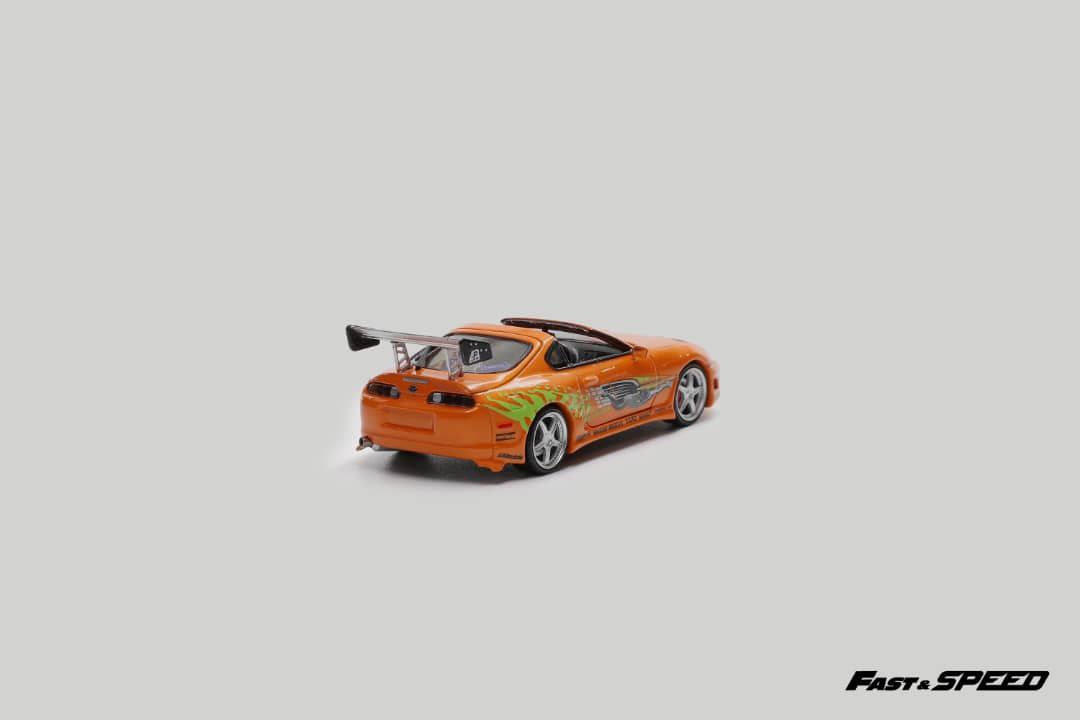 Fast & Speed 1/64 Toyota Supra Fast & Furious Orange