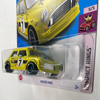 Hot Wheels 1/64 Treasure Hunt Morris Mini Yellow