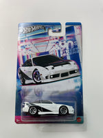 Hot Wheels 1/64 90s Street Scene ‘96 Nissan 180SX Type X White