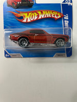 Hot Wheels 1/64 ‘70 Chevelle SS Short Card Red