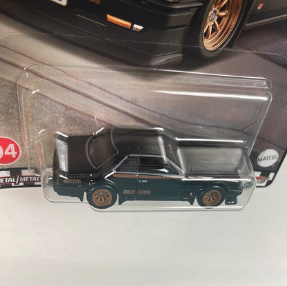 Hot Wheels 1/64 Boulevard Mix U Nissan skyline RS (KDR30) Black