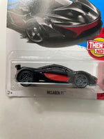 Hot Wheels 1/64 McLaren P1 Black - Damaged Card