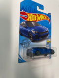 Hot Wheels 1/64 2019 Kia Stinger GT Blue - Damaged Card