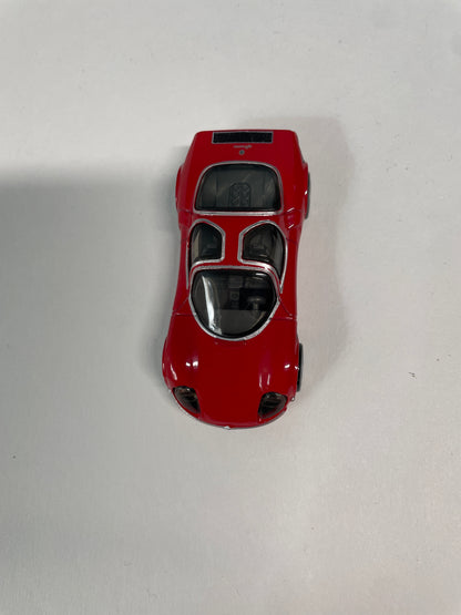 *Loose* Hot Wheels 1/64 Premium Car Culture 2 Pack '69 Alfa Romeo 33 Stradale Red