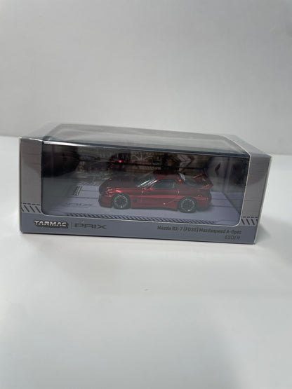*Chase* Tarmac Works 1/64 Mazda RX-7 (FD3S) Mazdaspeed A-Spec ESDER - GLOBAL64 Red