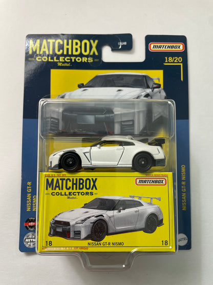 Matchbox Collectors 1/64 Nissan GT-R Nismo White - GRK20 - Damaged Box