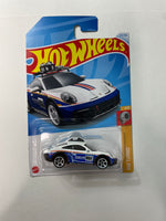 Hot Wheels 1/64 Porsche 911 Rallye Blue & White