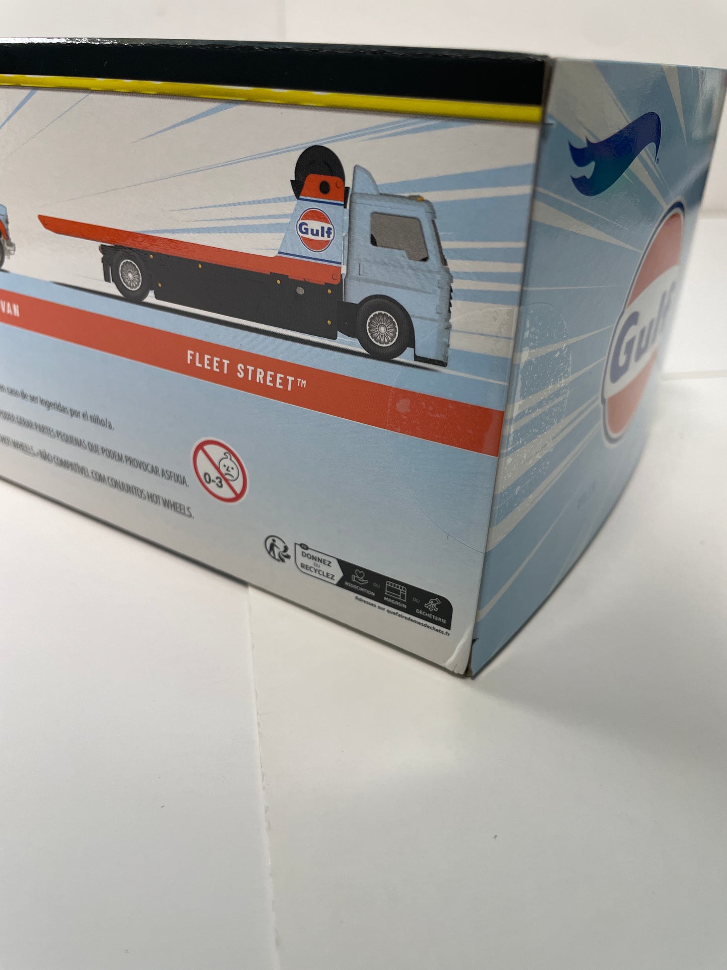 Hot Wheels 1/64 Premium Collector Car Culture Box Set Gulf Blue & Orange - JHW43