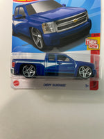 Hot Wheels 1/64 Chevy Silverado Blue