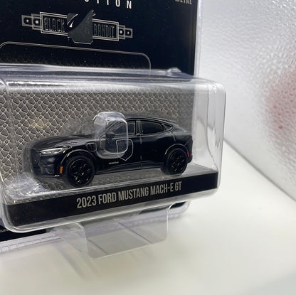 1/64 Greenlight Black Bandit Collection Series 28 2023 Ford Mustang Mach-E GT Black