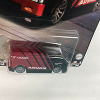 Hot Wheels 1/64 Boulevard Mix U MBK Van Black & Red