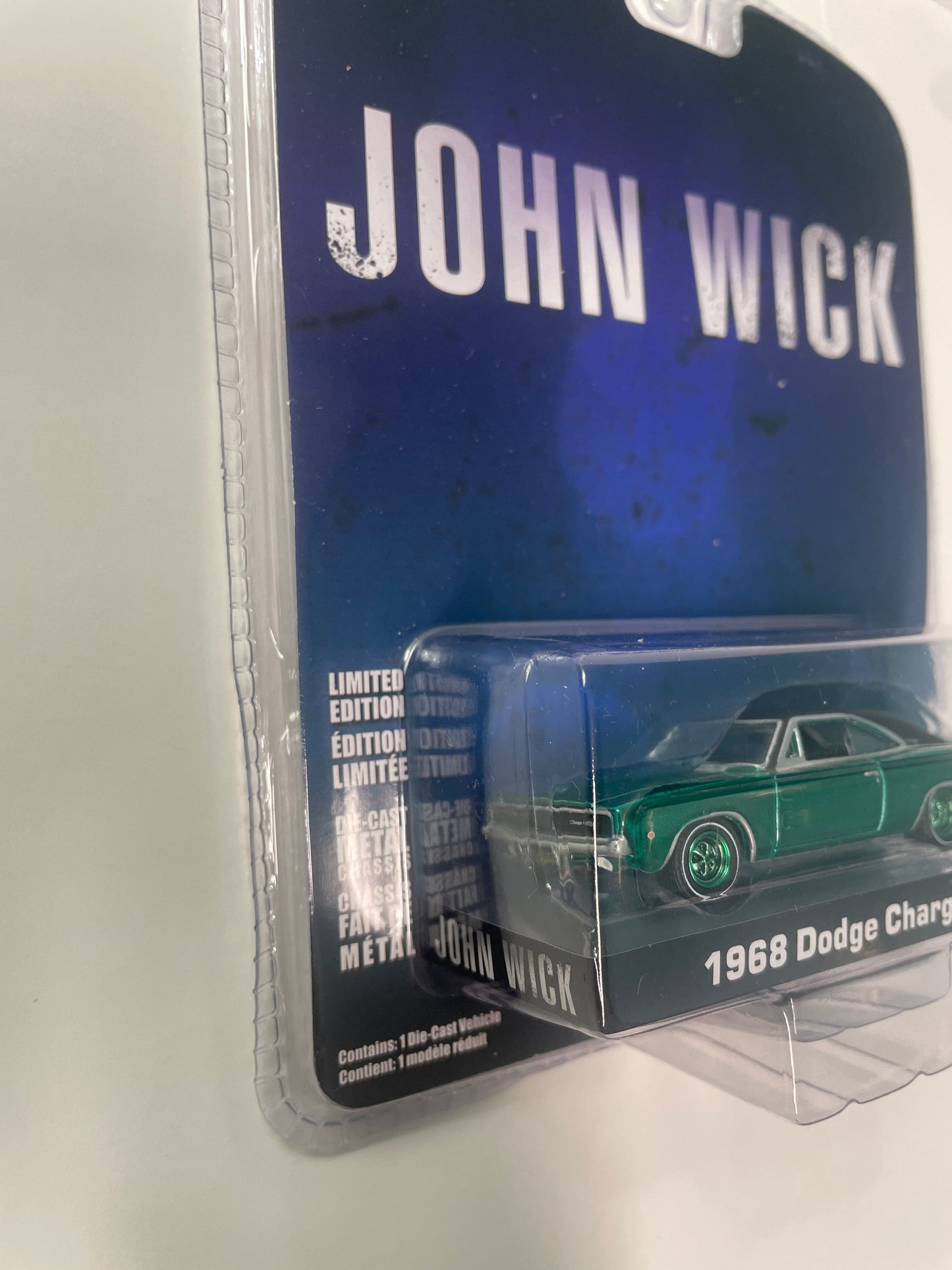 *Chase* Greenlight Hollywood 1/64 John Wick 1968 Dodge Charger RT Green