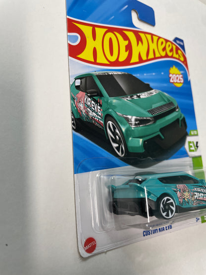 Hot Wheels 1/64 Custom Kia EV6 Teal