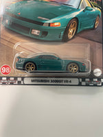 Hot Wheels 1/64 Boulevard Mix V Mitsubishi 3000GT VR-4 Green