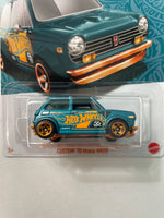 Hot Wheels 1/64 Custom ‘70 Honda N600 Blue & Orange