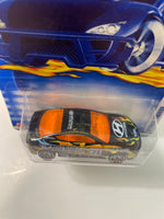 Hot Wheels 1/64 Hyundai Tiburon Black - Damaged Card & Car