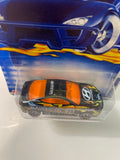 Hot Wheels 1/64 Hyundai Tiburon Black - Damaged Card & Car