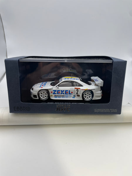 Ebbro 1/43 Nissan Zexel Skyline (r33) JGTC 1998 n2 White