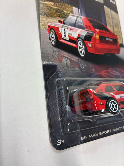 Hot Wheels 1/64 Silver Series '84 Audi Sport Quattro Red - JKY19
