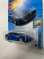 Hot Wheels 1/64 2020 Jaguar F-Type Blue - Damaged Card