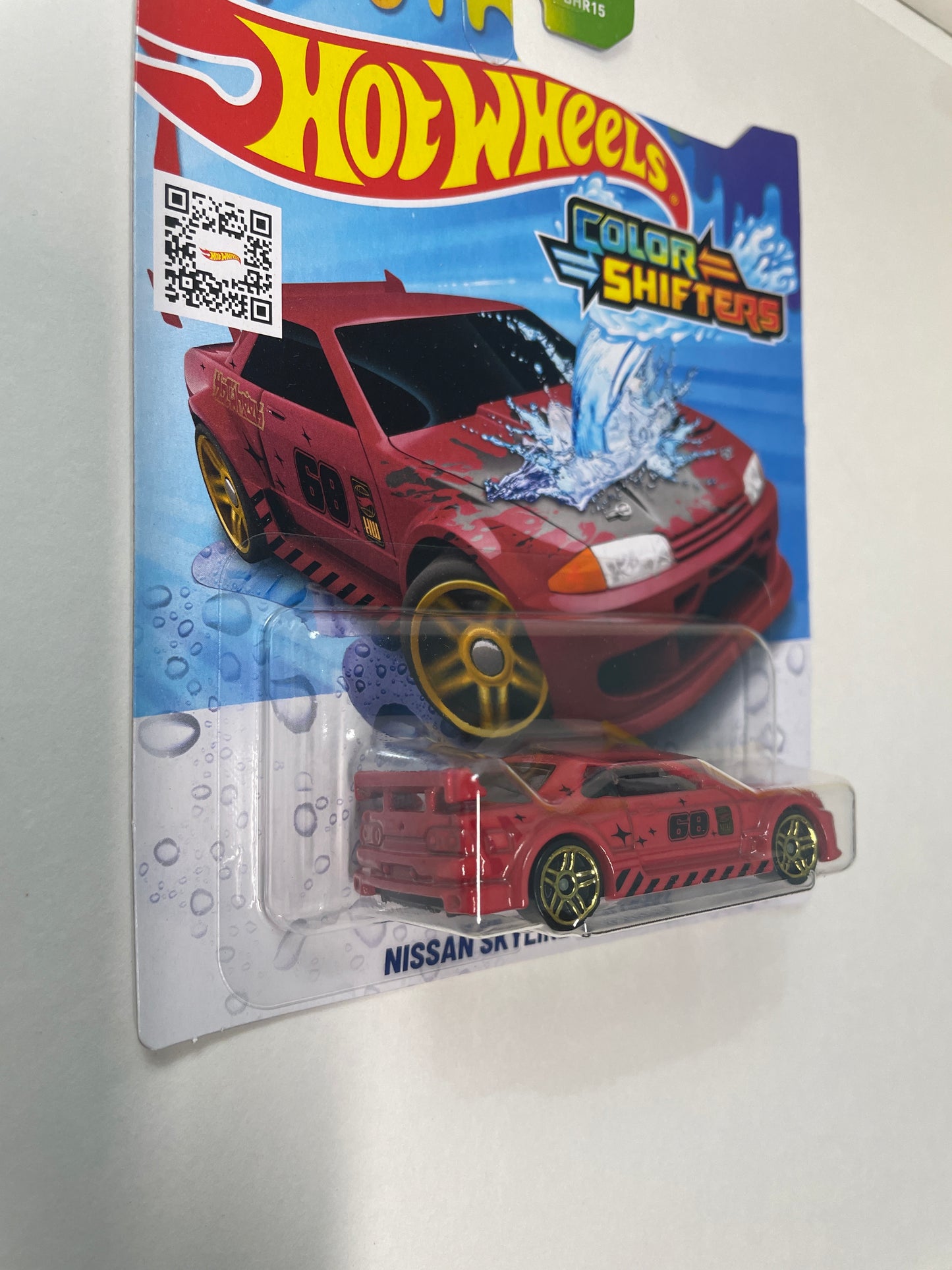 Hot Wheels 1/64 Color Shifters Nissan Skyline GT-R (R32) Red